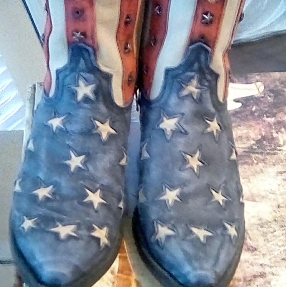 American Rebel Colt Ford Old Glory Boots - Picture 4 of 7